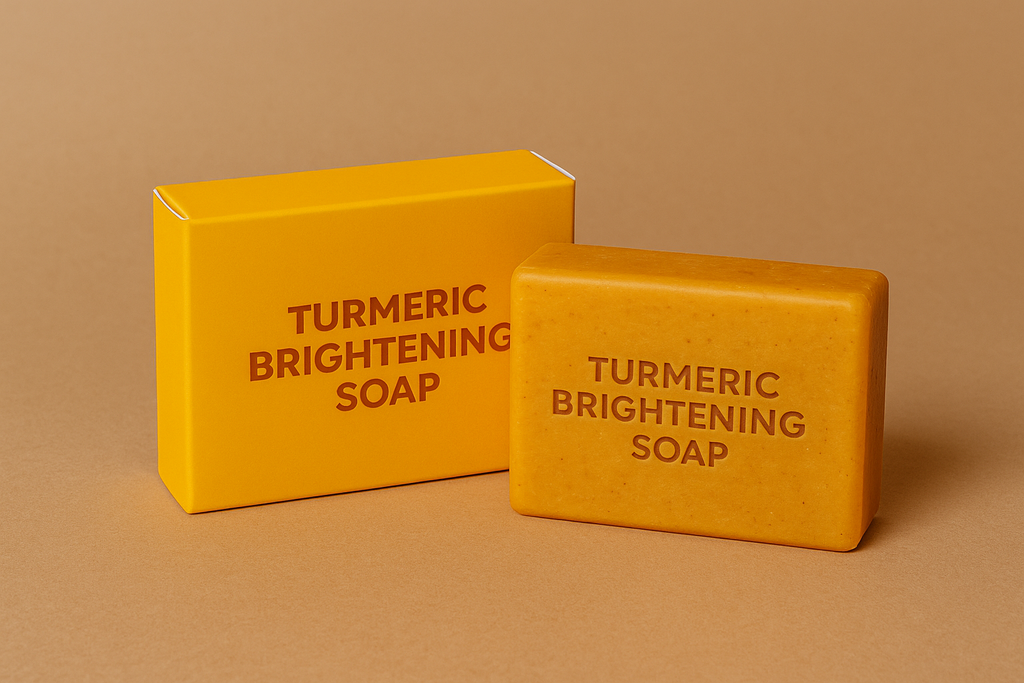 Lemon Turmeric & Kojic Acid Brightening Soap