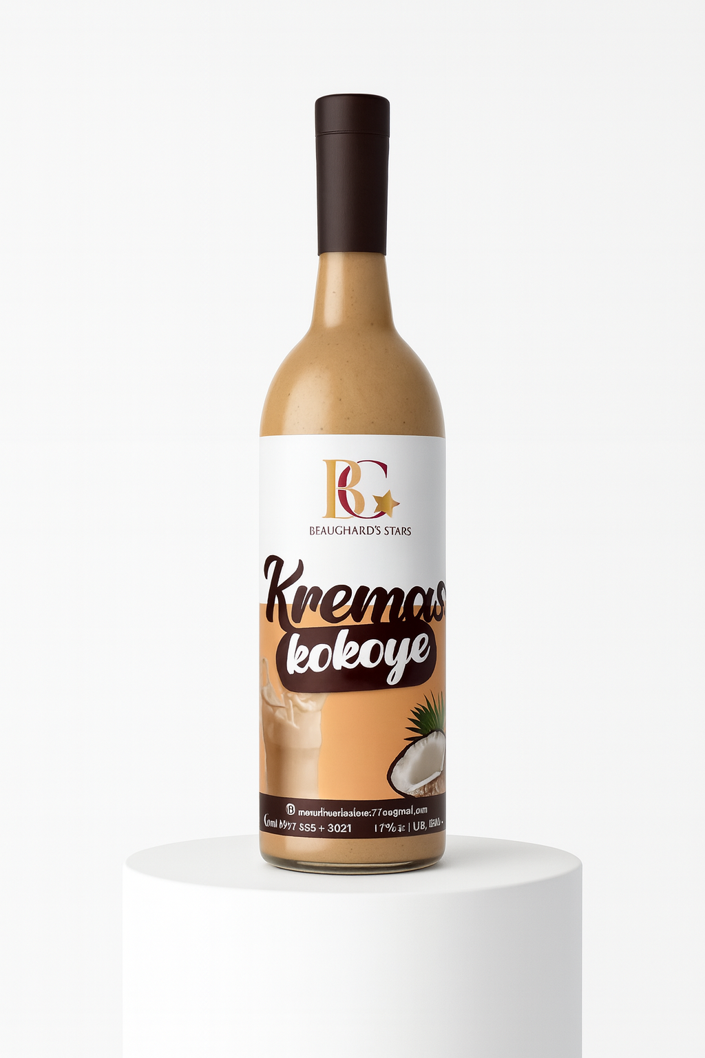 Kremas Kokoye – Haitian Coconut Cream 750 ml (Pack of 2)