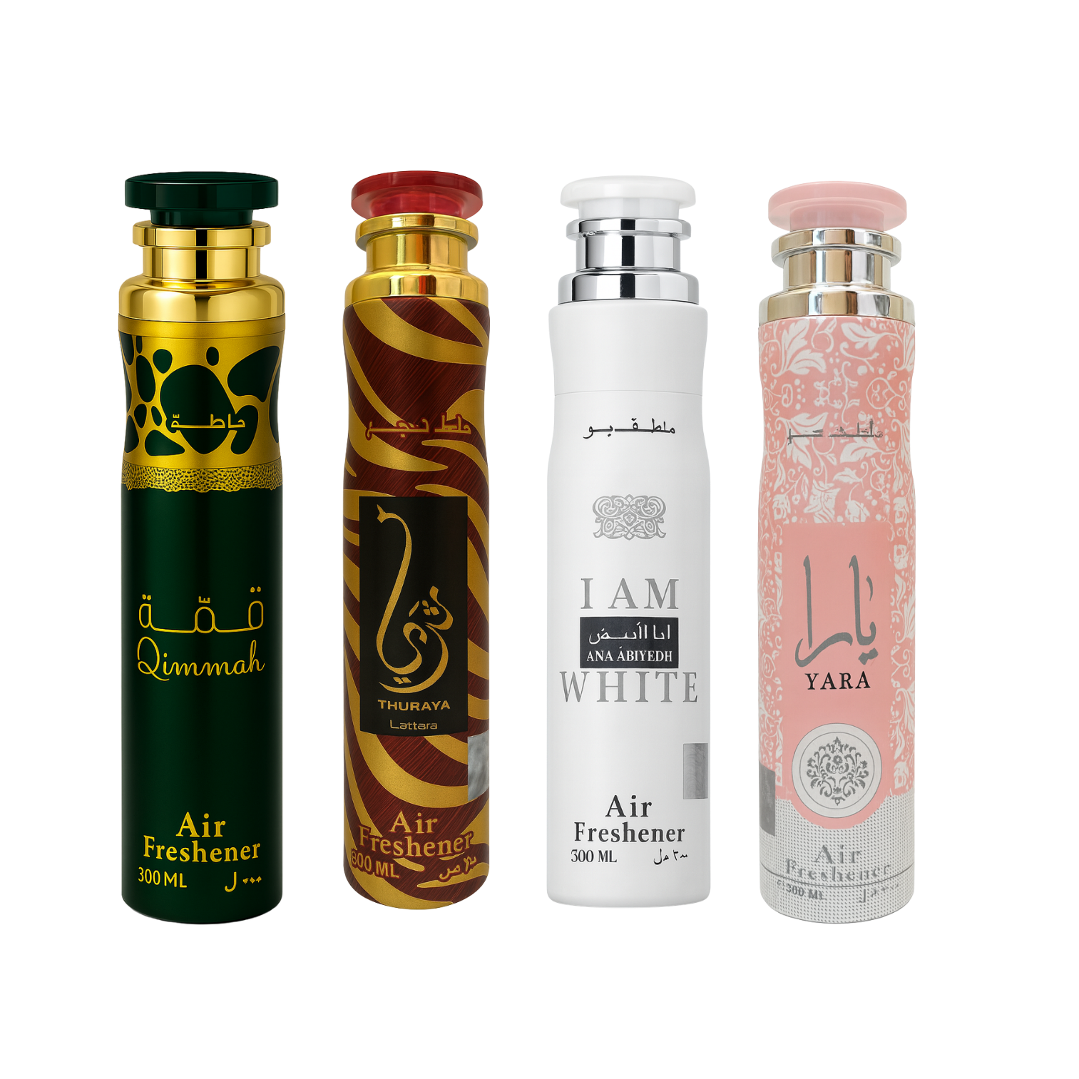 Luxury Home Air Freshener Collection – 4 Premium Variants Spray (300ML)