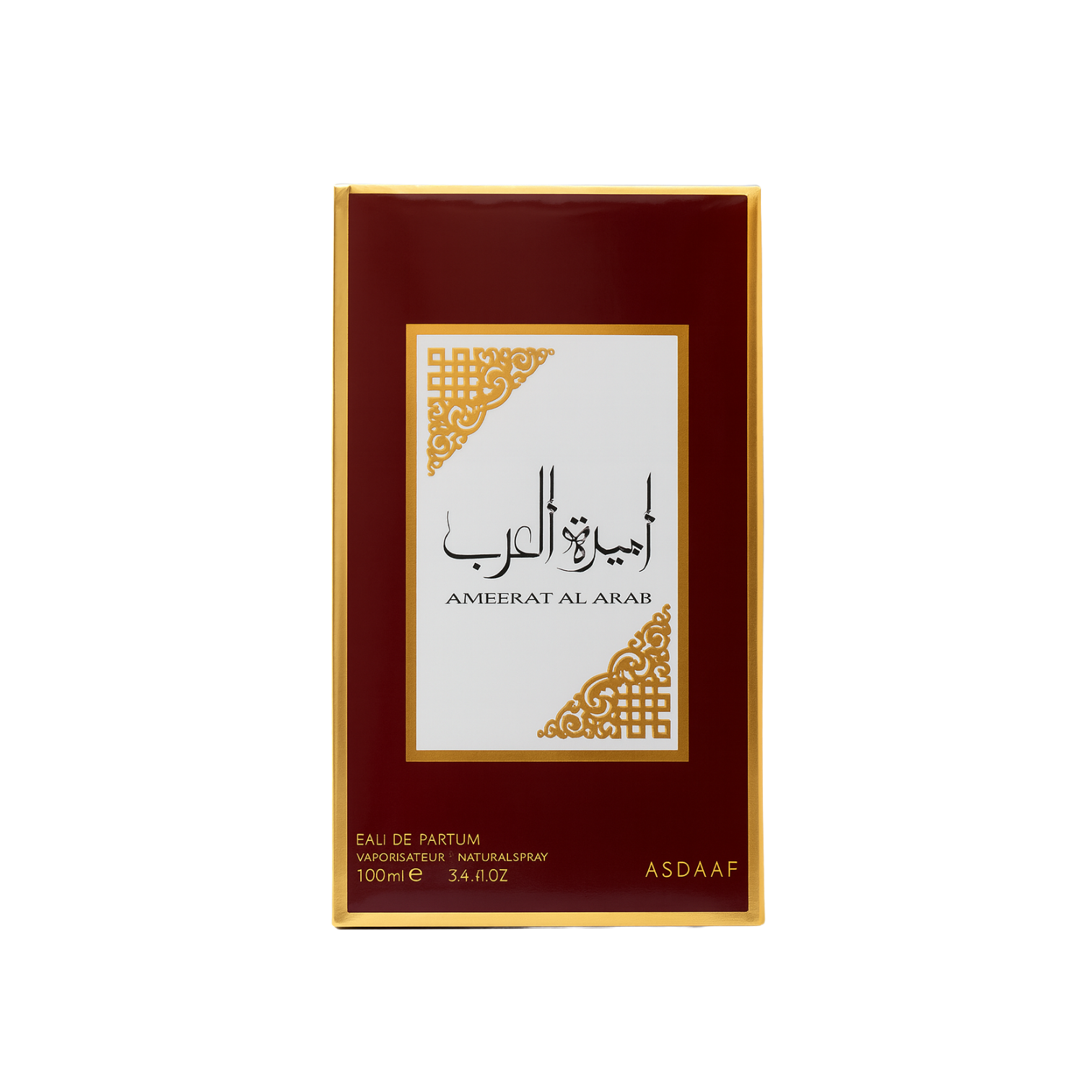 Ameerat Al Arab Eau de Parfum by Asdaaf – Long-Lasting Oriental Floral Fragrance for Women – 100ml